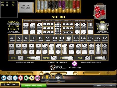 play sic bo free.